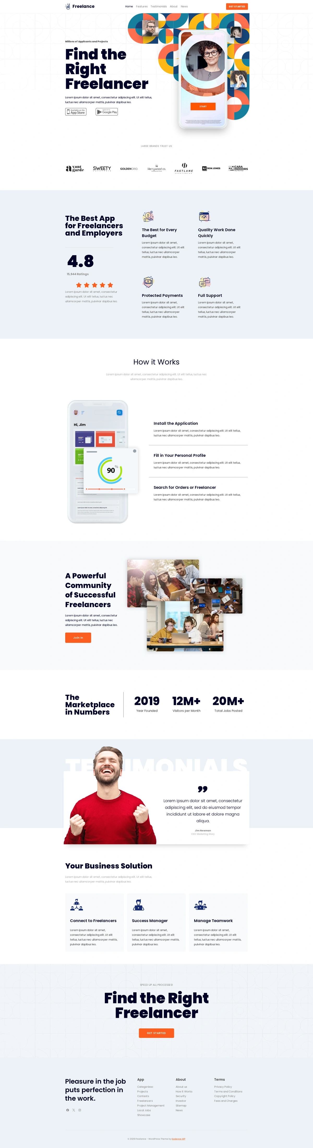 Freelance 模板