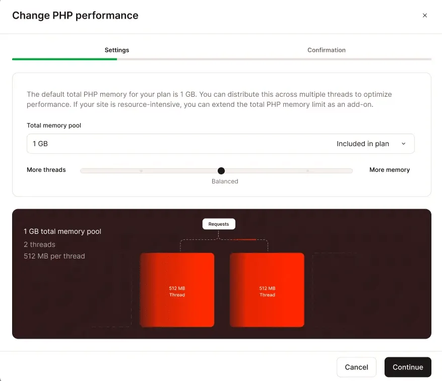 change php performance