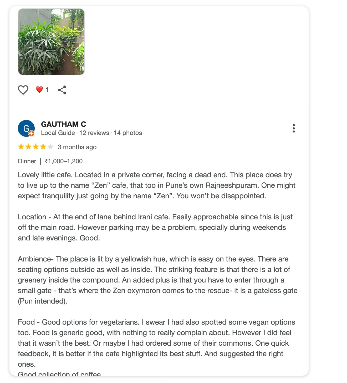 Google Business Profile reviews