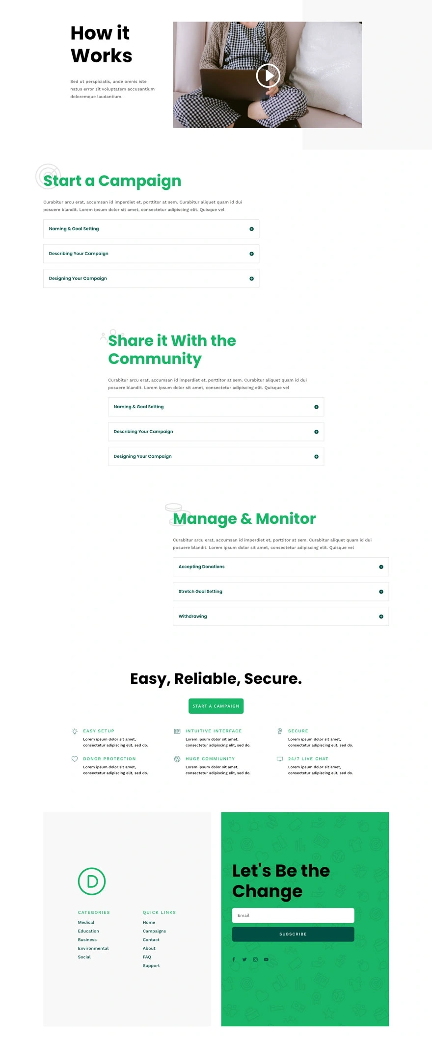 众筹运作方式页面