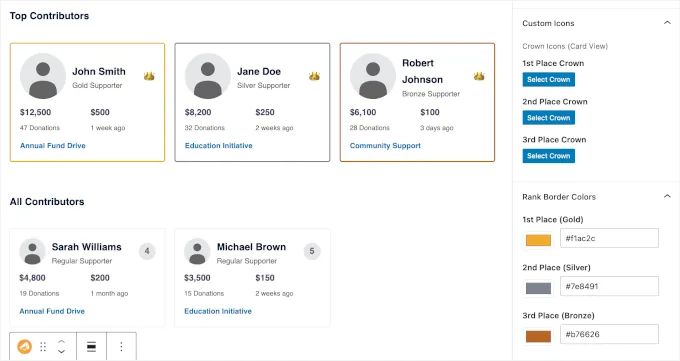 自定义图标和颜色