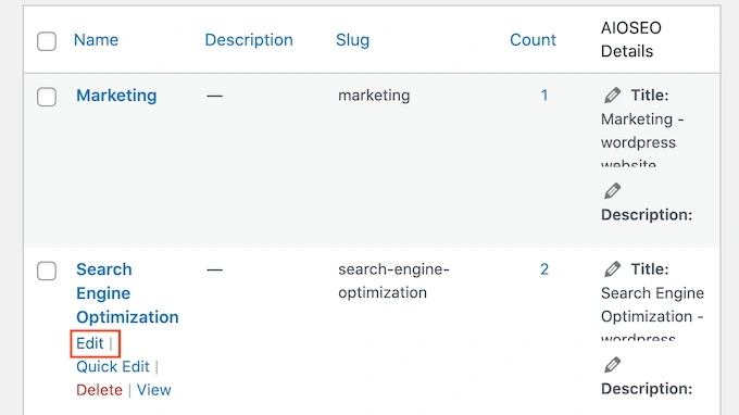 如何编辑 WordPress 网站上的类别
