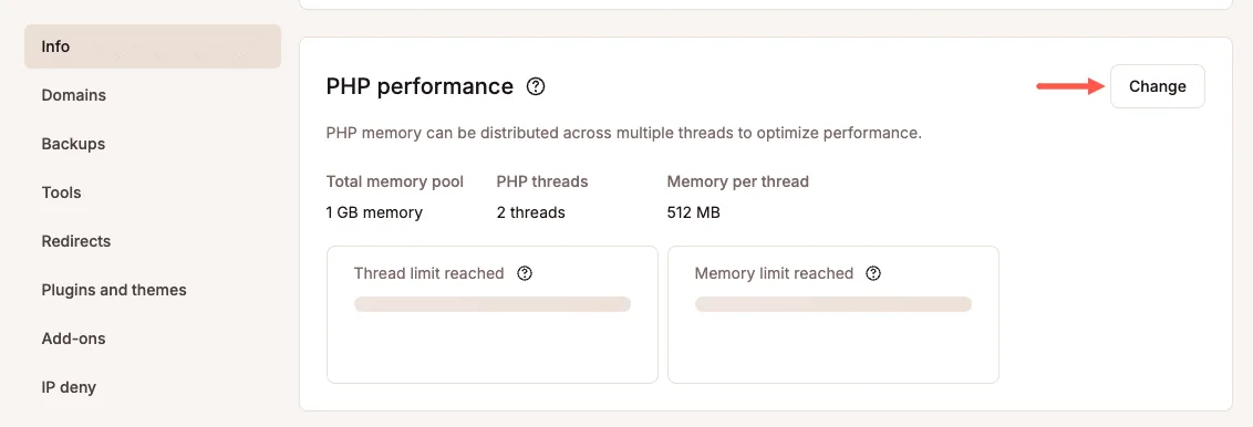 PHP performance options