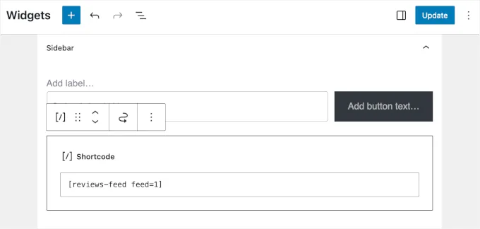 添加评价聚合的简码