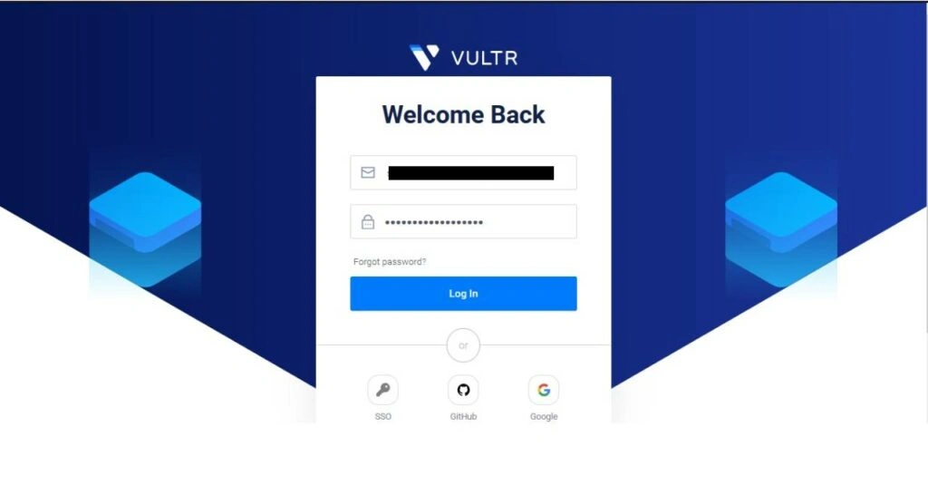Vultr Login