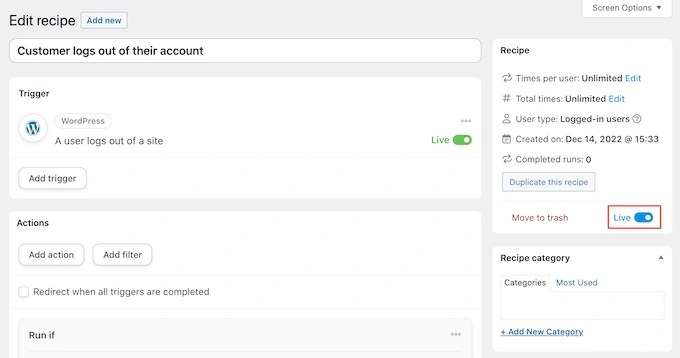 发布自动优惠券配方