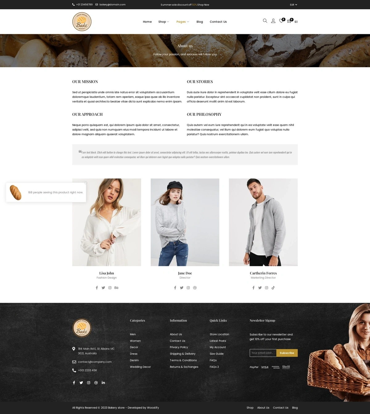 Bakery New Pro 03 About Us