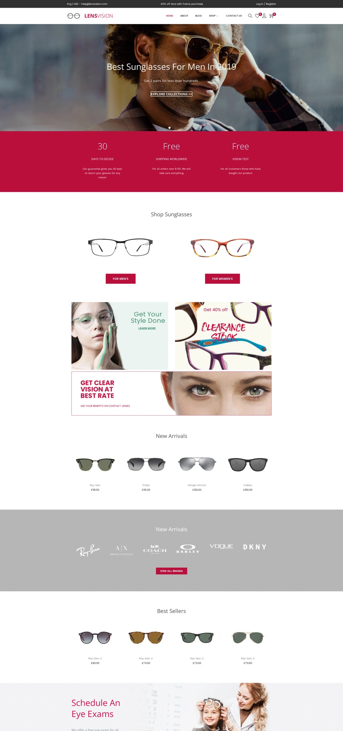 LensVision – Sunglasses Shop