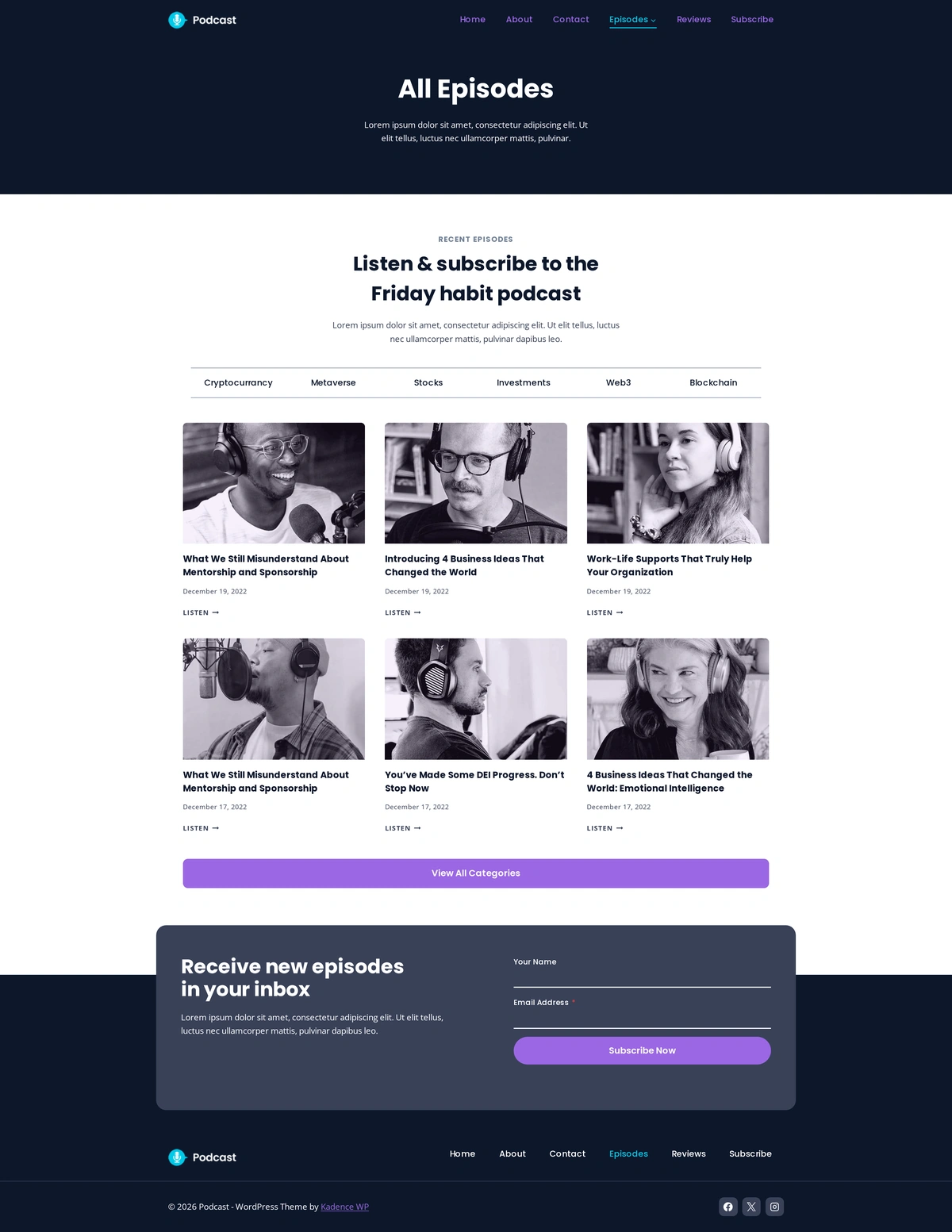 Podcast 节目展开