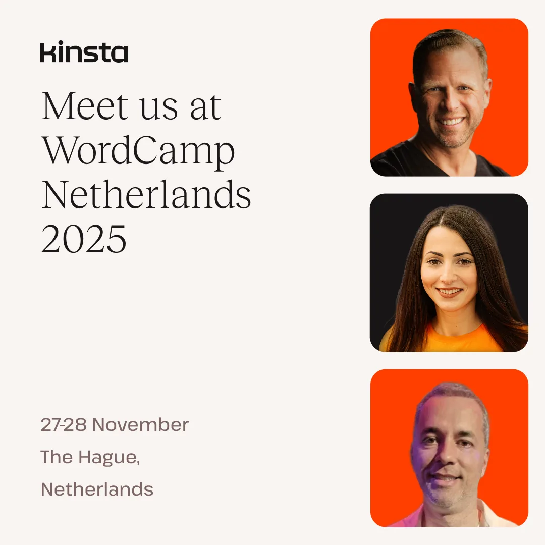 Kinsta 团队在 2025 年荷兰 WordCamp 大会