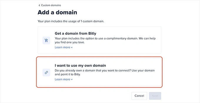 继续使用您自己的自定义域