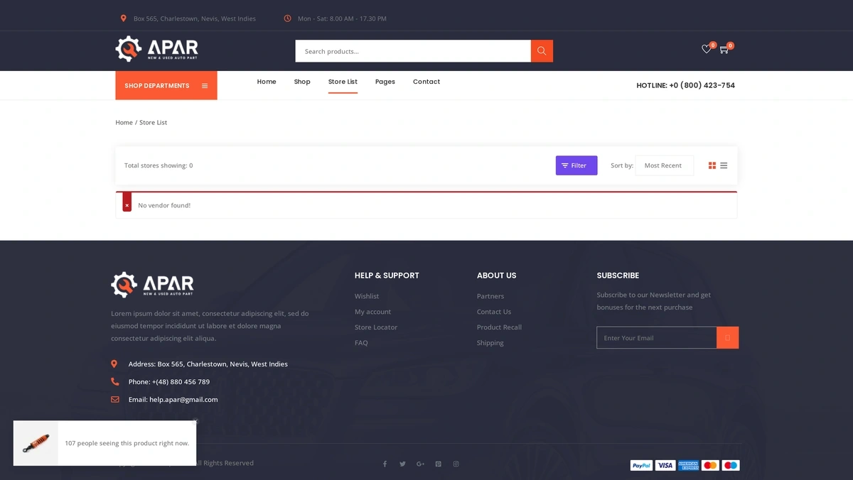 Auto Car Car Pro 03 Store List