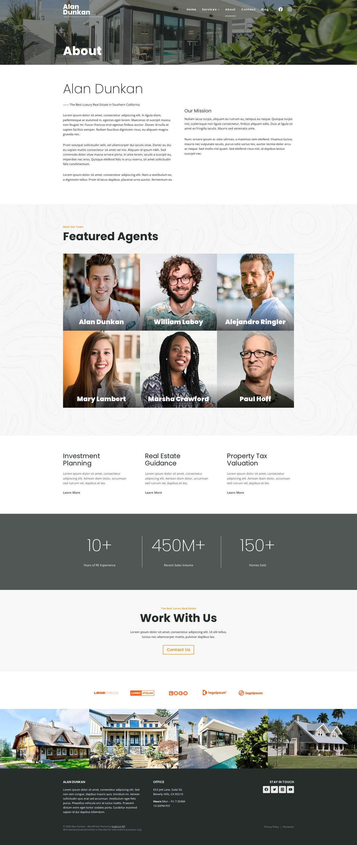 Real Estate agent 05 about