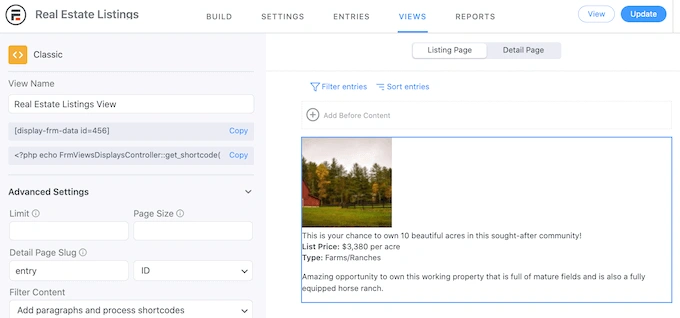 如何预览目录列表布局