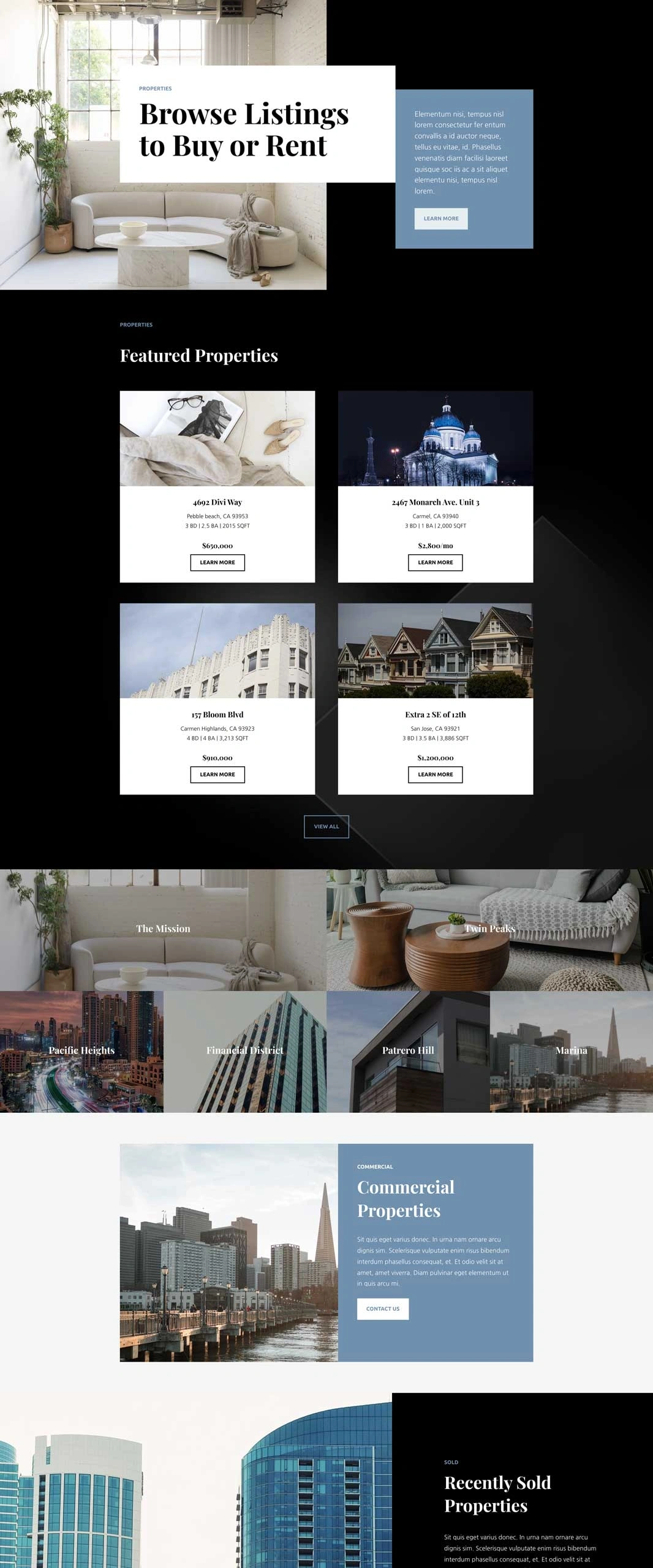 房地产经纪人房产页