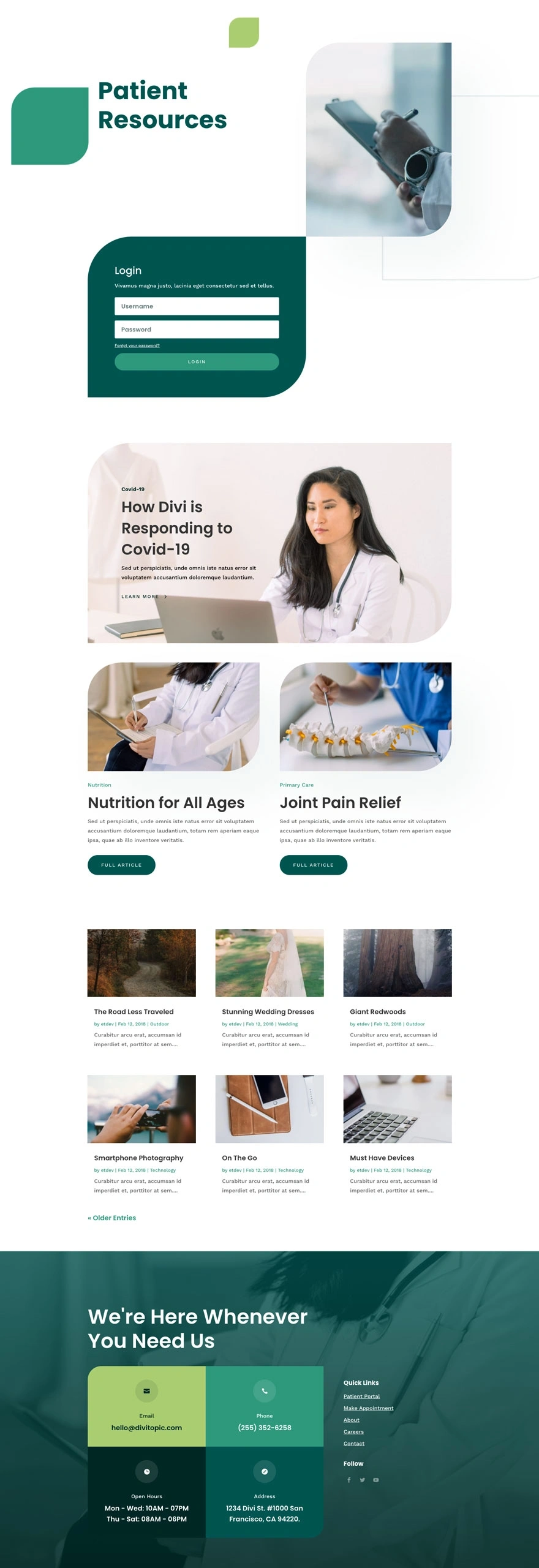 家庭医生资源页面