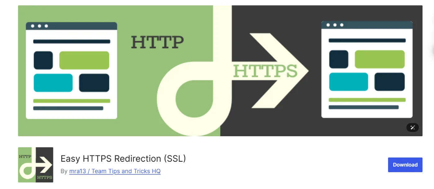 简易 HTTPS 重定向 (SSL) 插件