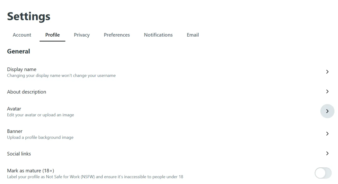 设置Reddit个人资料