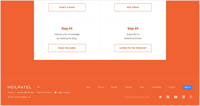 尼尔帕特尔页脚