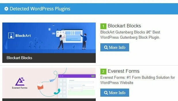 What WordPress Theme Is That Detected Plugins