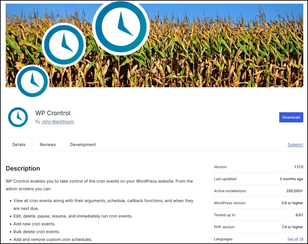 什么是WP Cron?使用免费的 WP Crontrol 插件管理计划事件