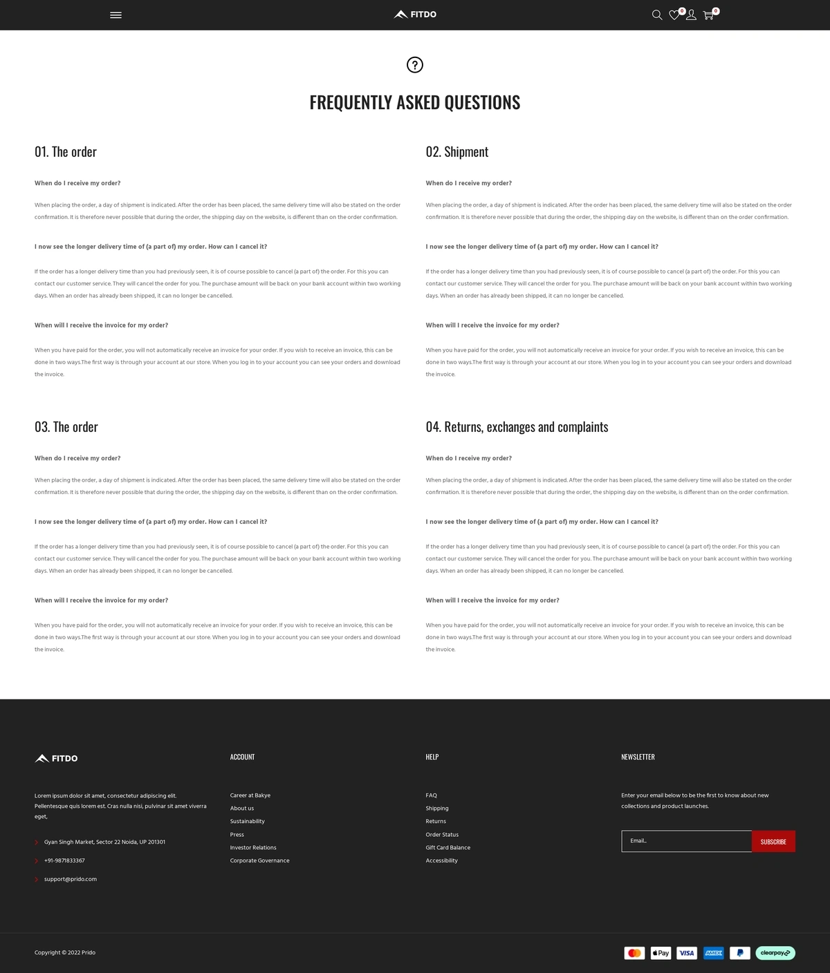 Fitdo New Pro 06 Faq