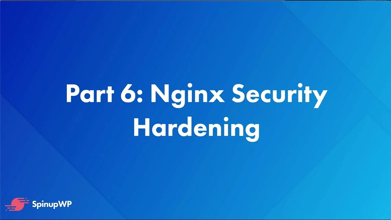 Nginx安全加固教程