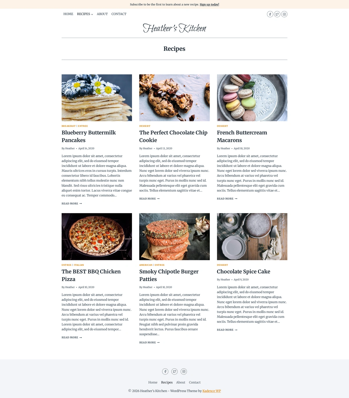 Recipe Blog 02 食谱展开