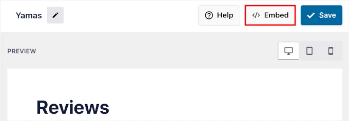 嵌入TripAdvisor评论订阅源