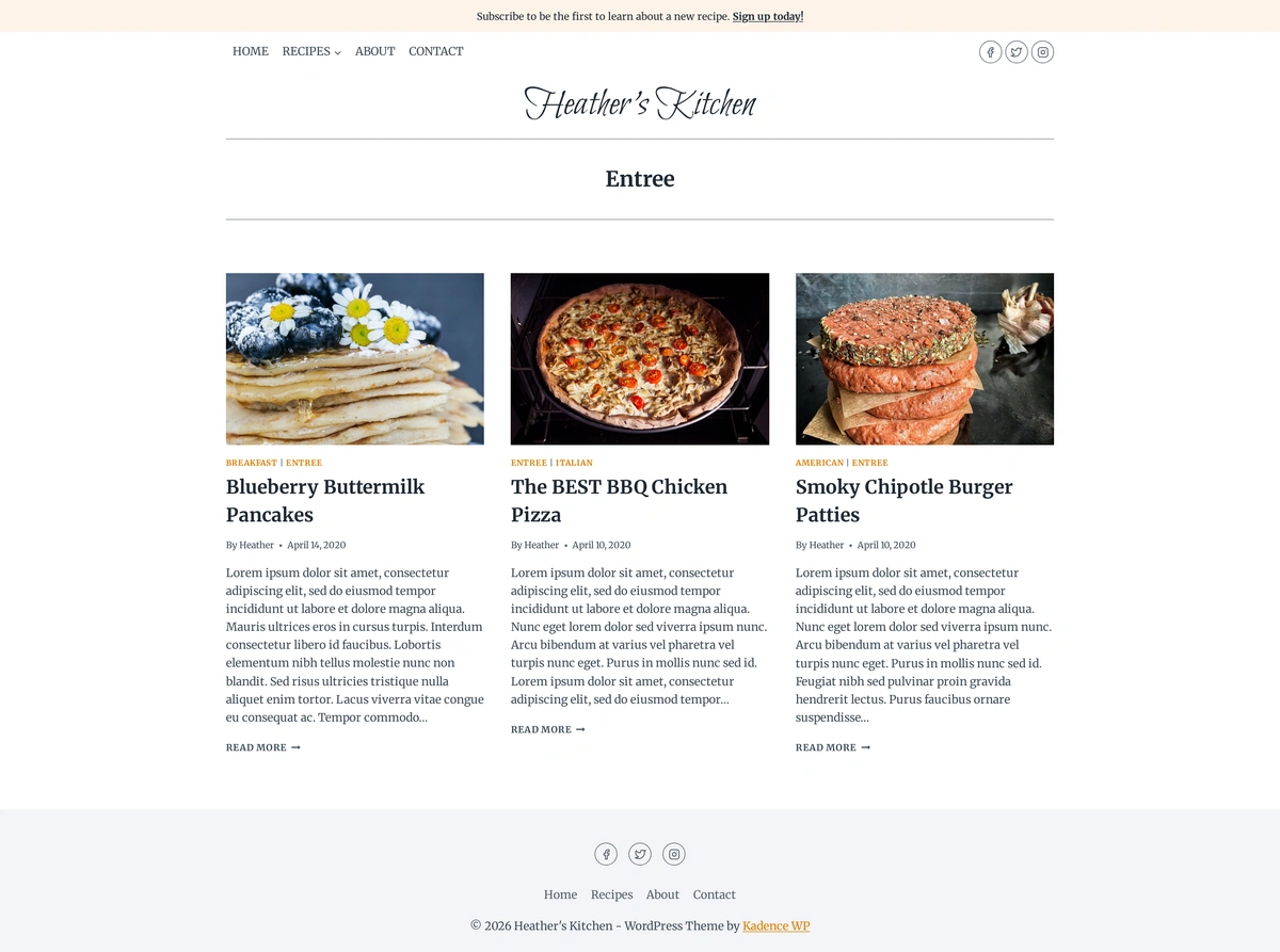 Recipe Blog 04 主菜