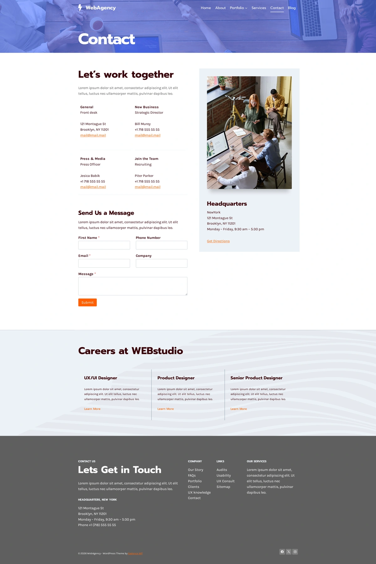 Web Agency 06 联系