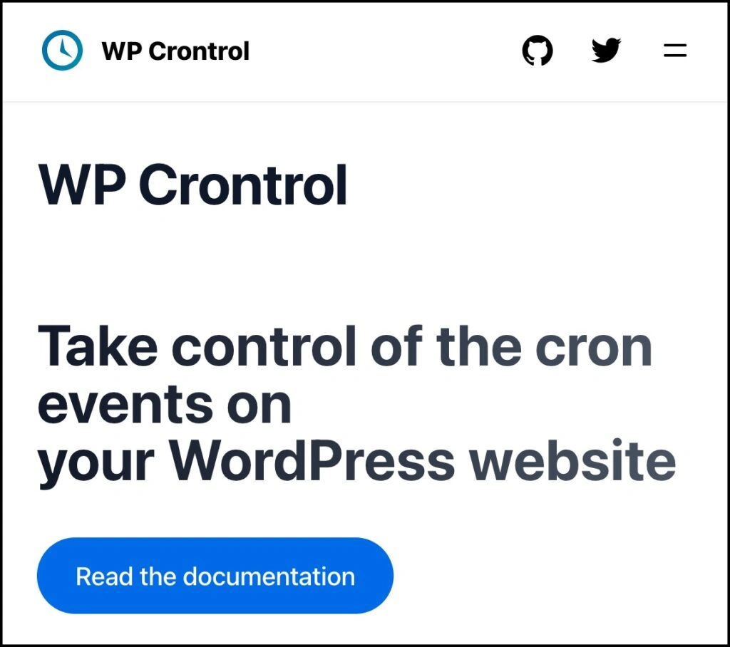 wp crontrol website