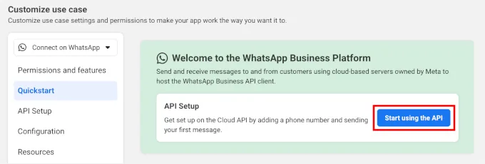 WhatsApp API Setup