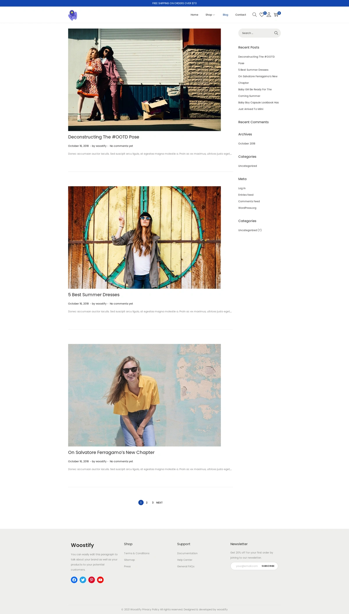 Default Fashion 03 Blog