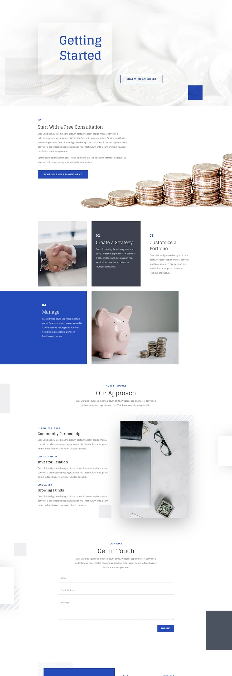 投资公司运作方式页面