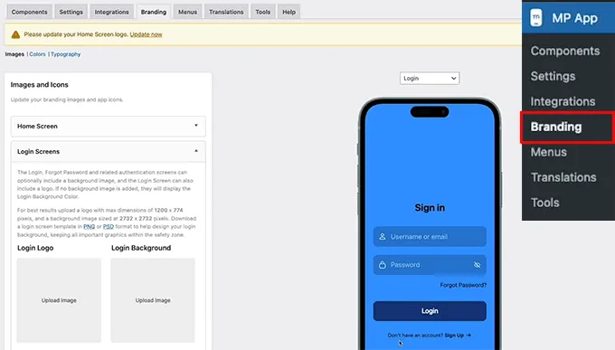Add image icons for your app in MemberPress AppKit