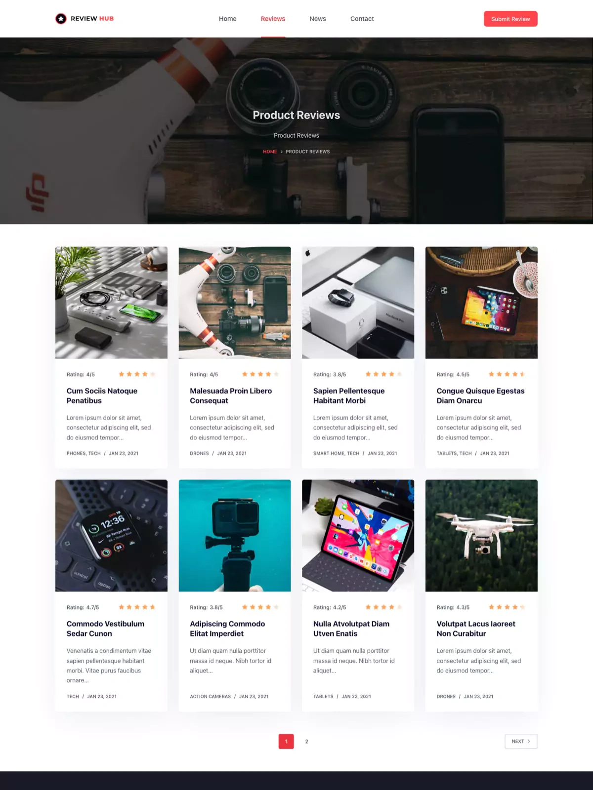 Review Hub 02 评论归档