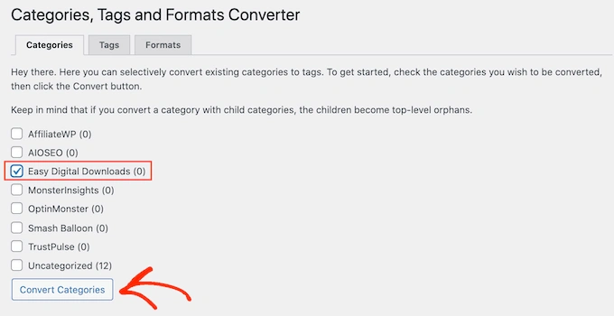 轻松将类别变成标签