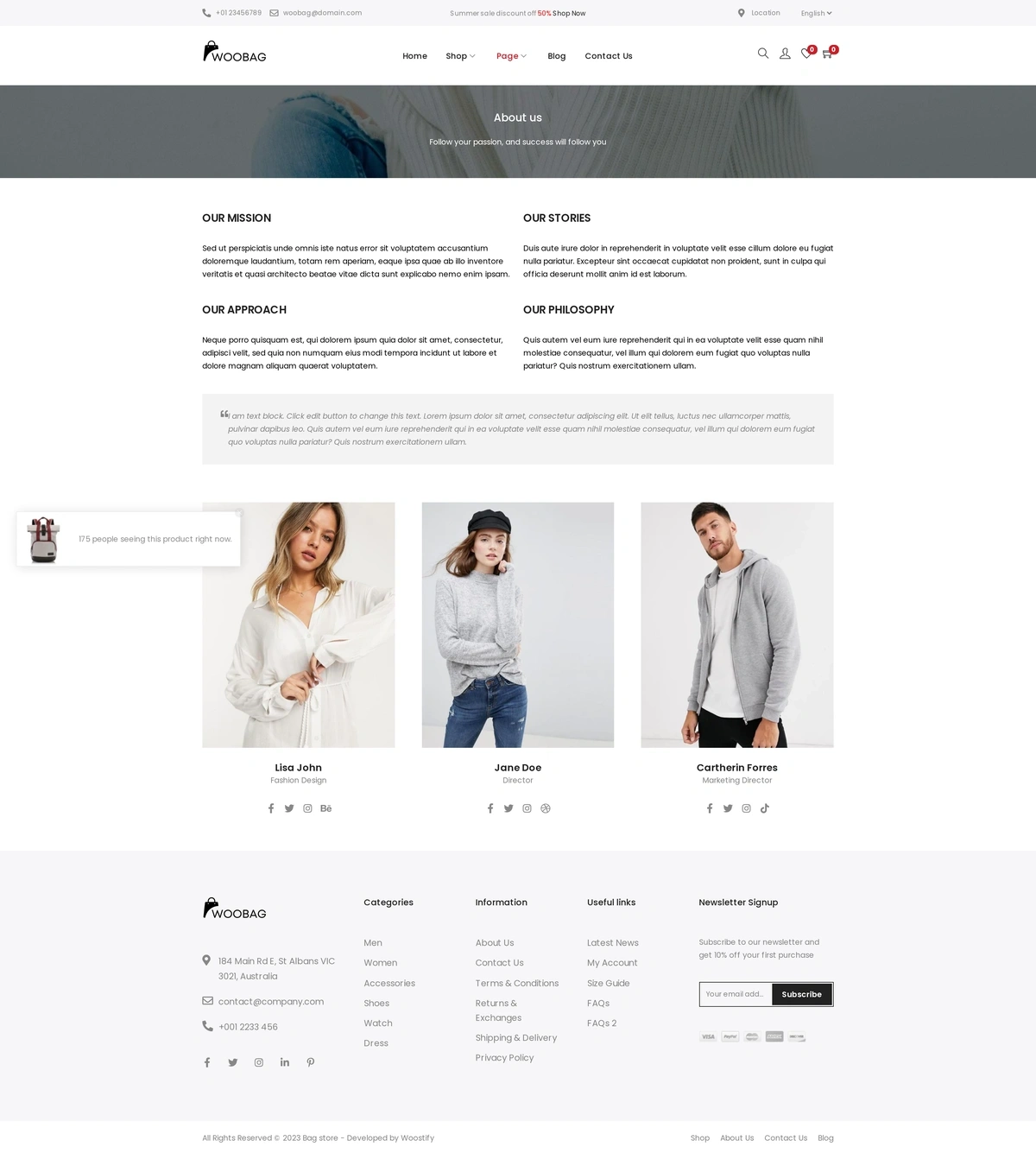 Bag New Pro 03 About Us