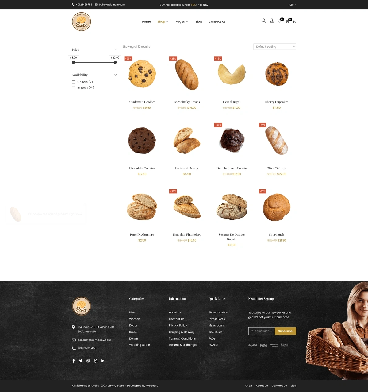 Bakery New Pro 02 Shop