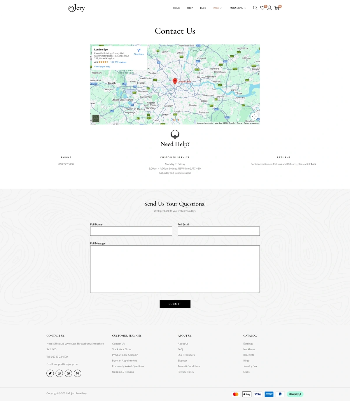 Jery New Pro 05 Contact