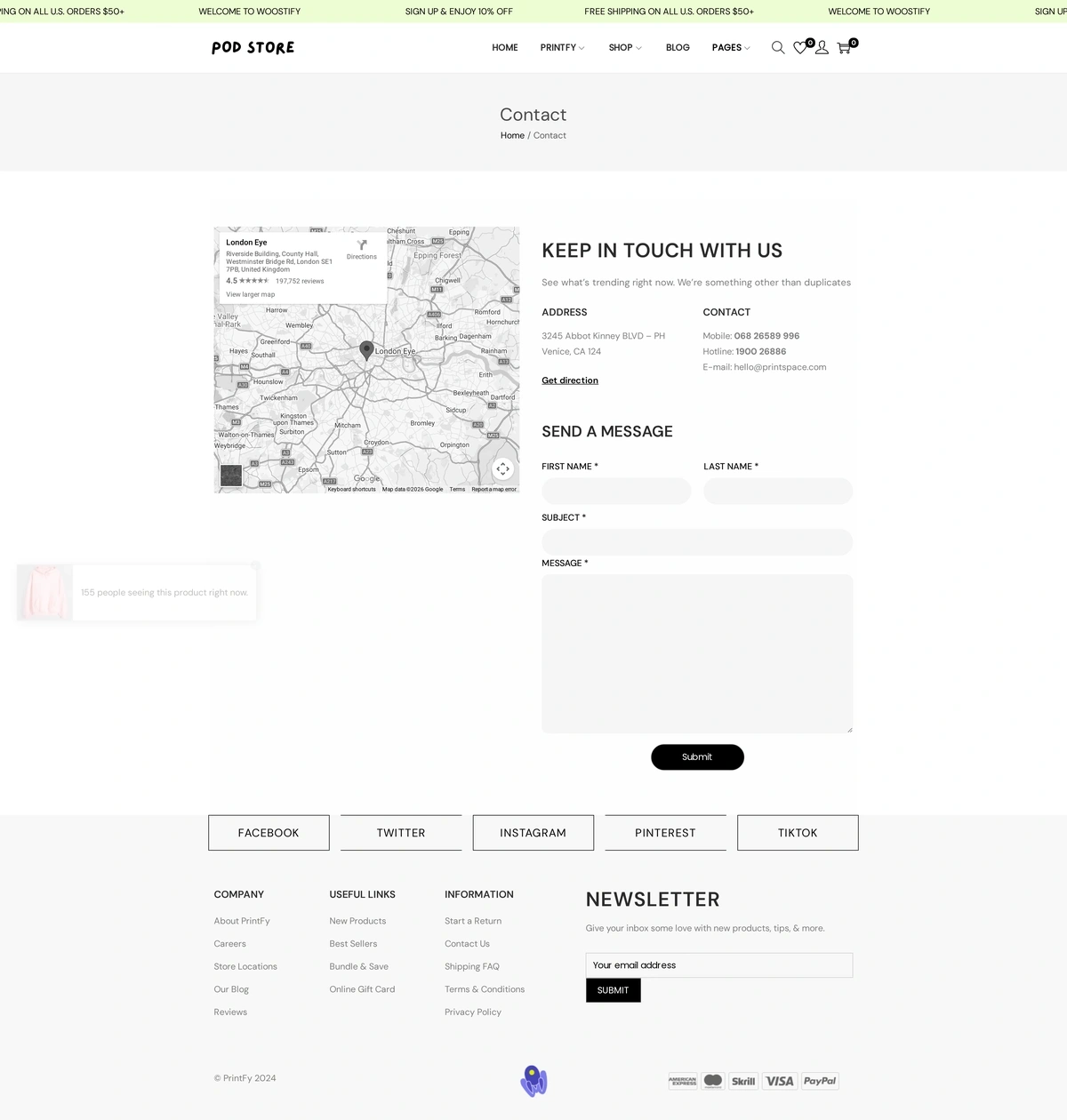 Pod New Pro 08 Contact