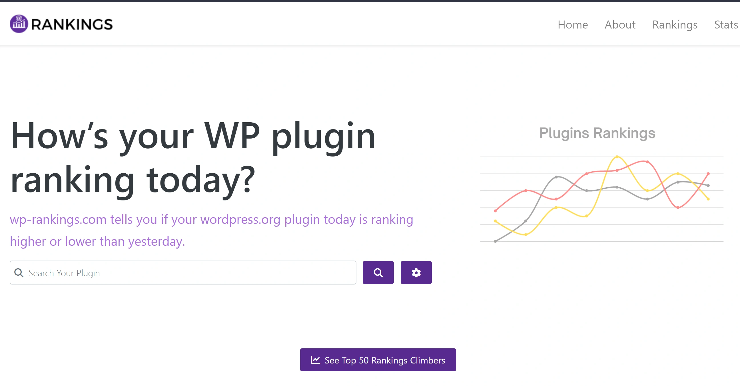 WP Rankings 帮助插件开发人员跟踪增长和竞争对手