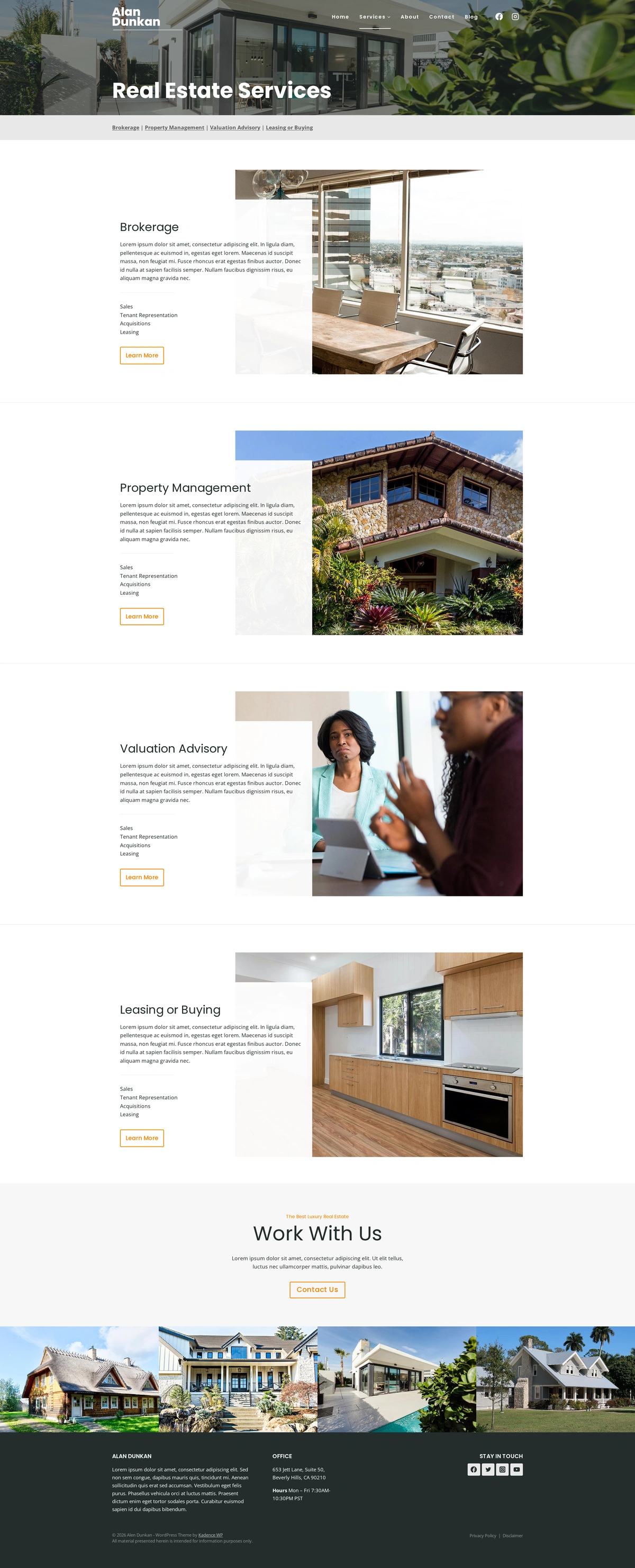 Real Estate agent 02 servicesexpand