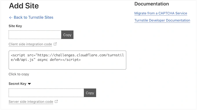 为您的 WordPress 网站创建站点密钥和密钥