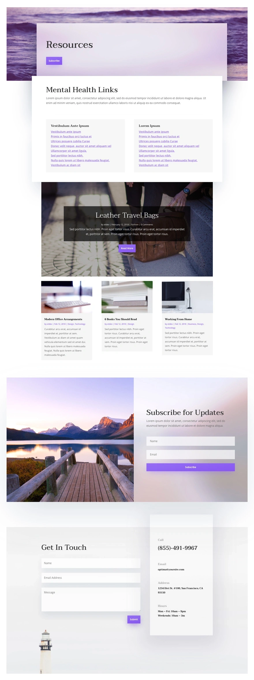 心理学家资源页面