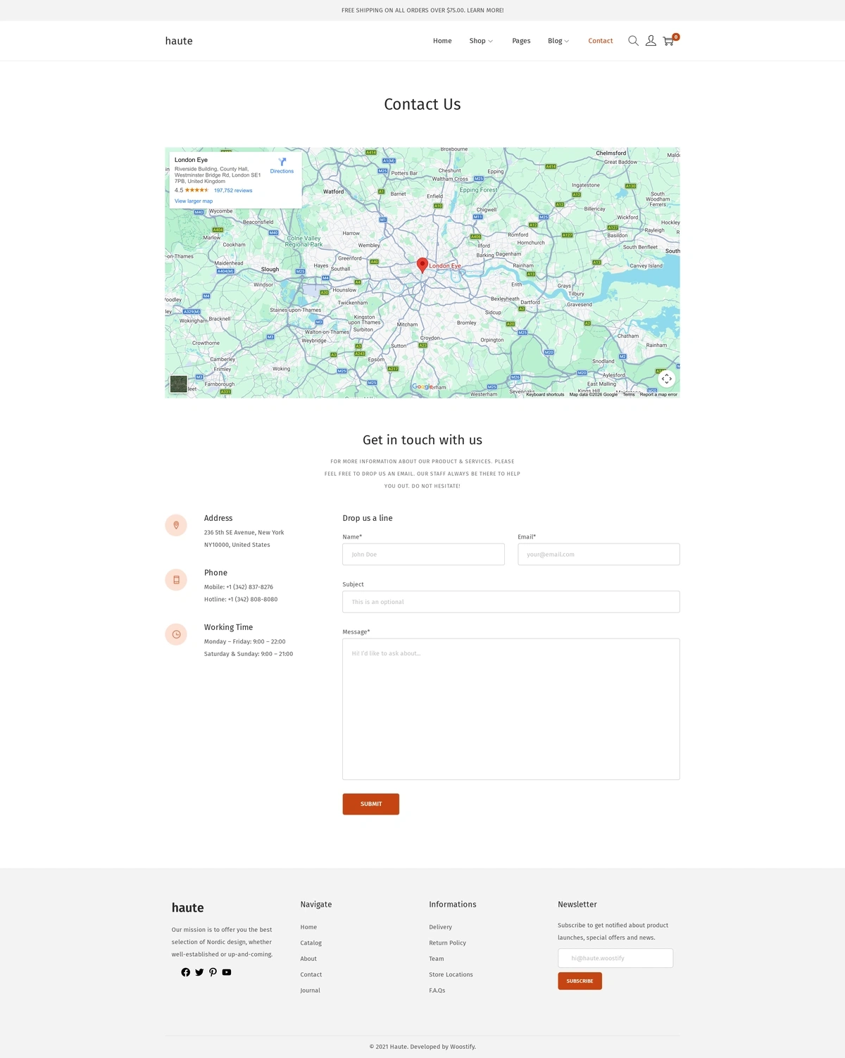 Haute New 05 Contact