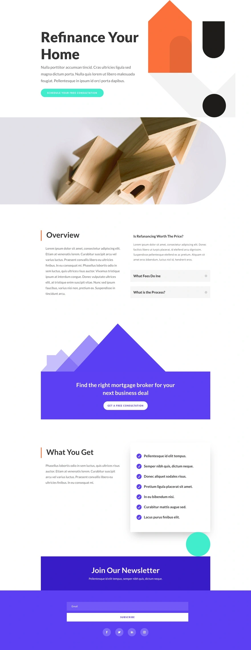 按揭经纪服务页面