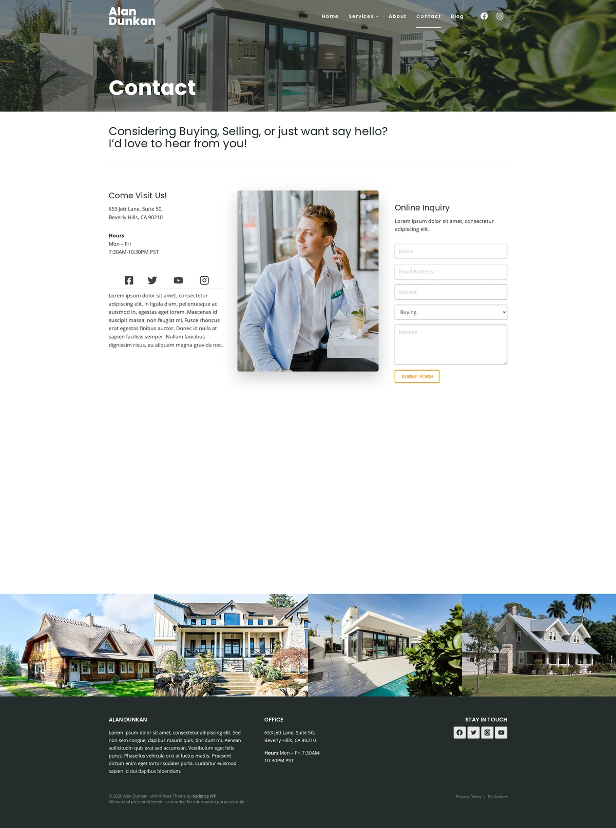 Real Estate agent 06 contact