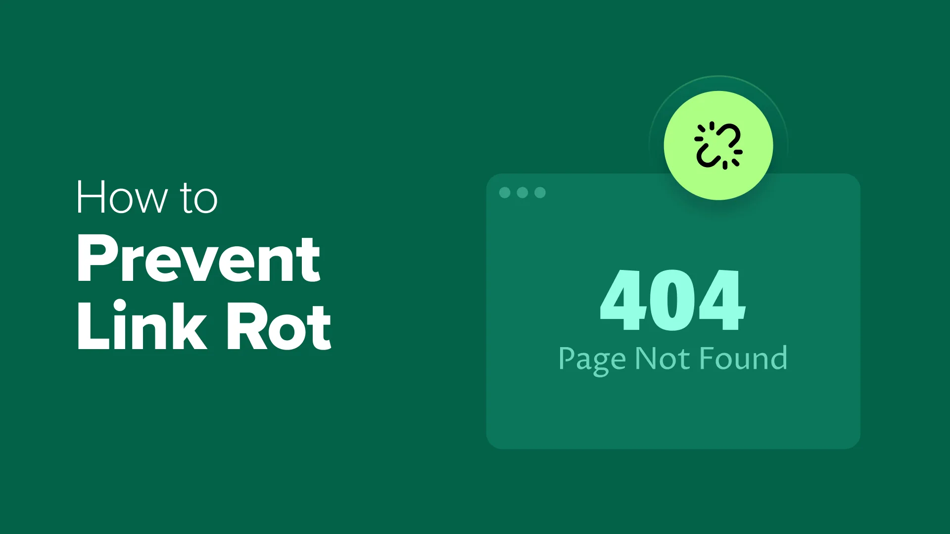 如何帮助防止链接腐烂并让开放网络变得更好